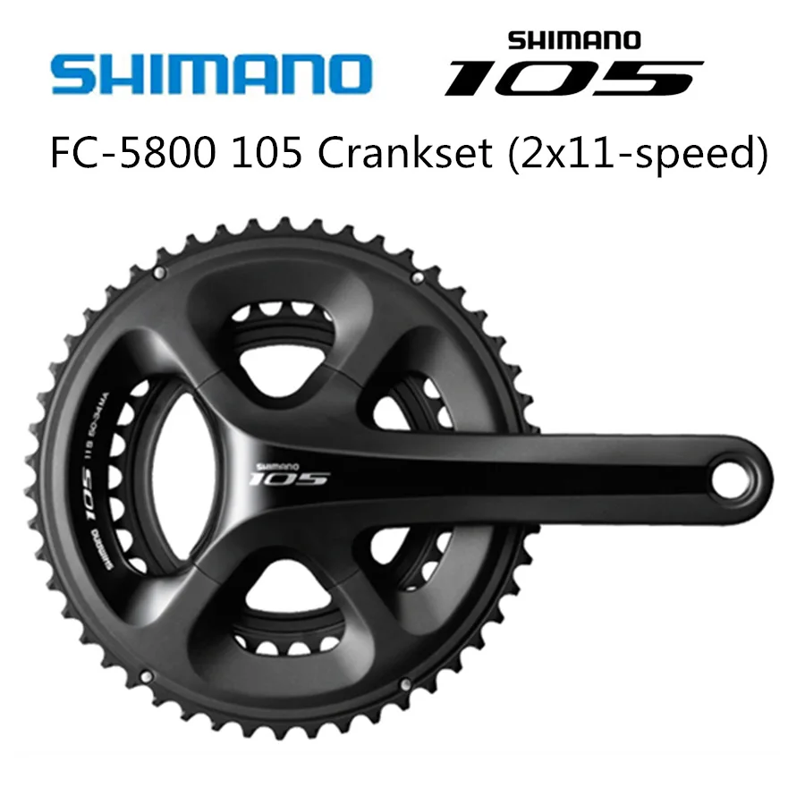 SHIMANO 105 R7000 HOLLOWTECH II диаметра окружности болтов(FC 5800 R7000 диаметра окружности болтов(5800 2x11-Speed В переменного тока, 50-34T 52-36T 53-39T 165 мм 170 мм 172,5 мм 175 мм
