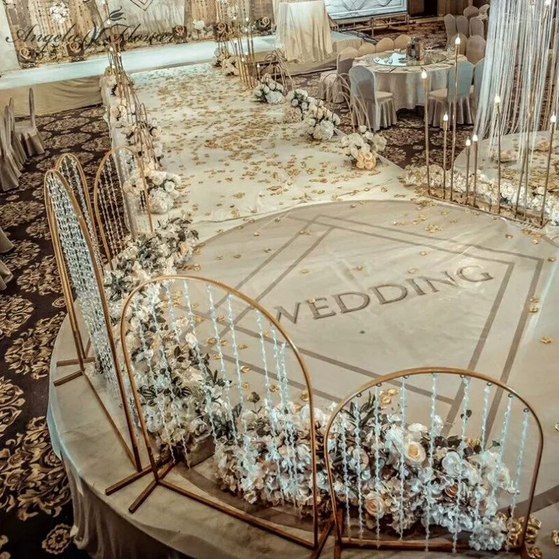 Новые свадебные арки реквизит n образный Металл Кованое железо Радуга дорога