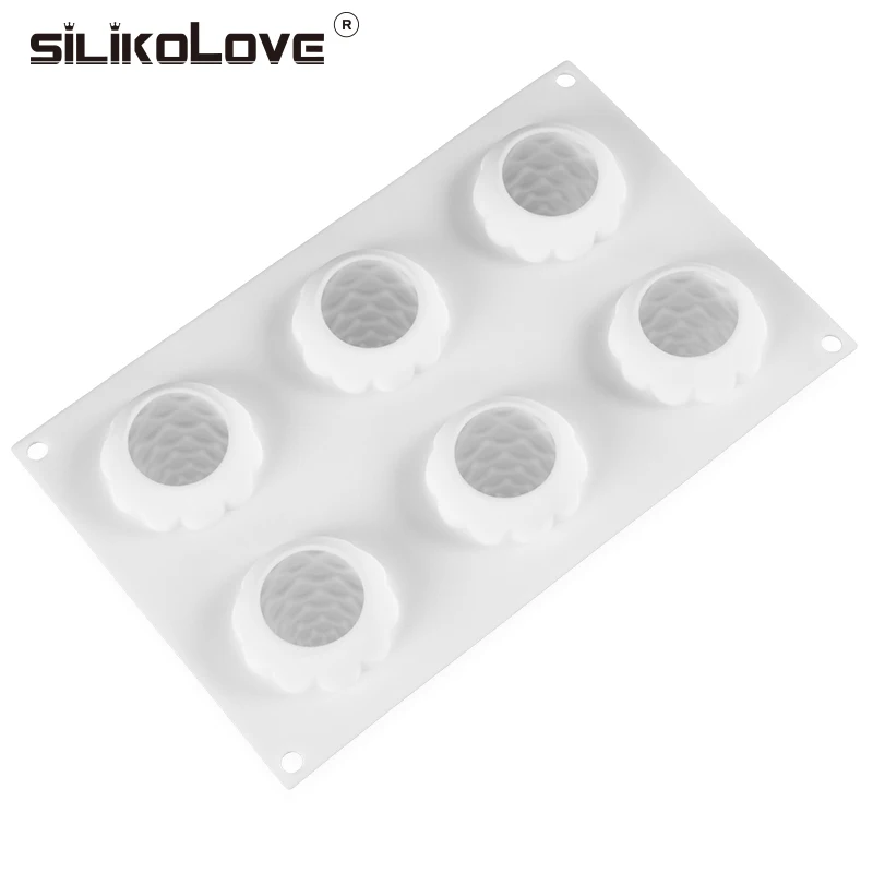 Силиконовые формы SILIKOLOVE в виде ананасов и сосновых конусов инструмент для