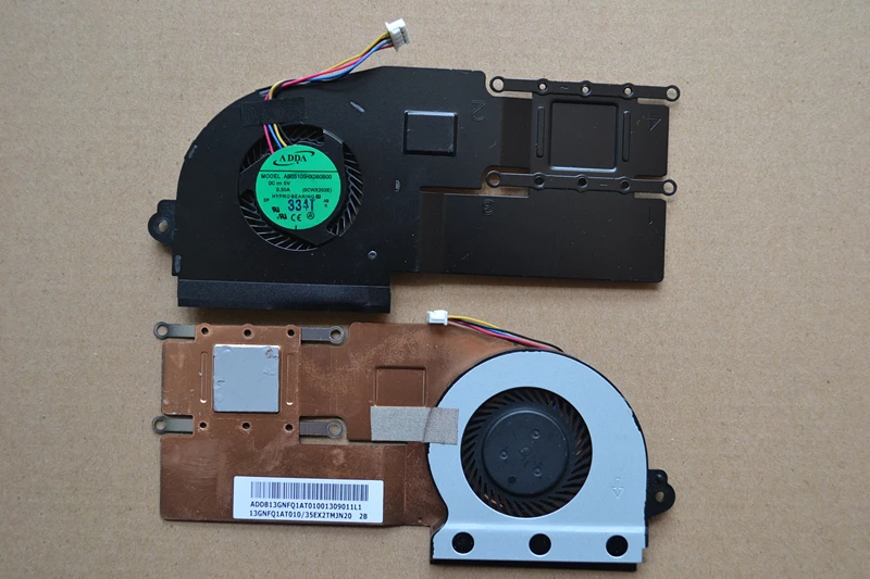 Новинка 90% вентилятор охлаждения процессора ноутбука с радиатором для ASUS S200 X202