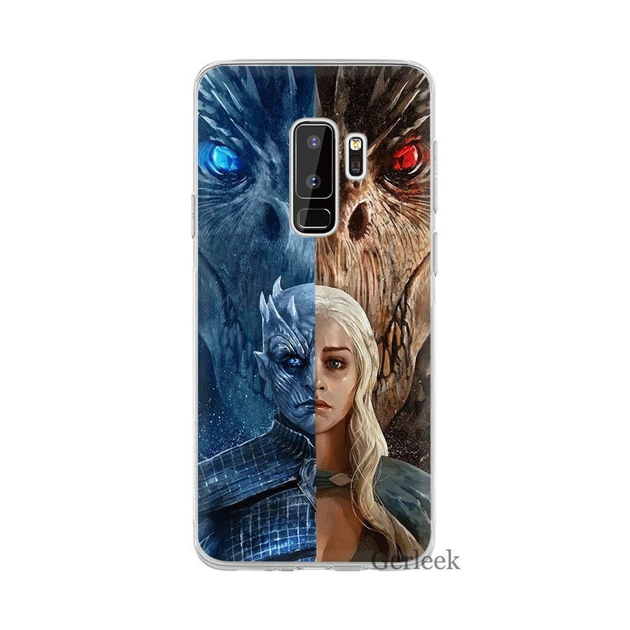 Чехол для телефона Desxz Samsung Galaxy M10 M20 M30 A7 A9 A10 A30 A40 A50 A70 чехол трон игра | Мобильные