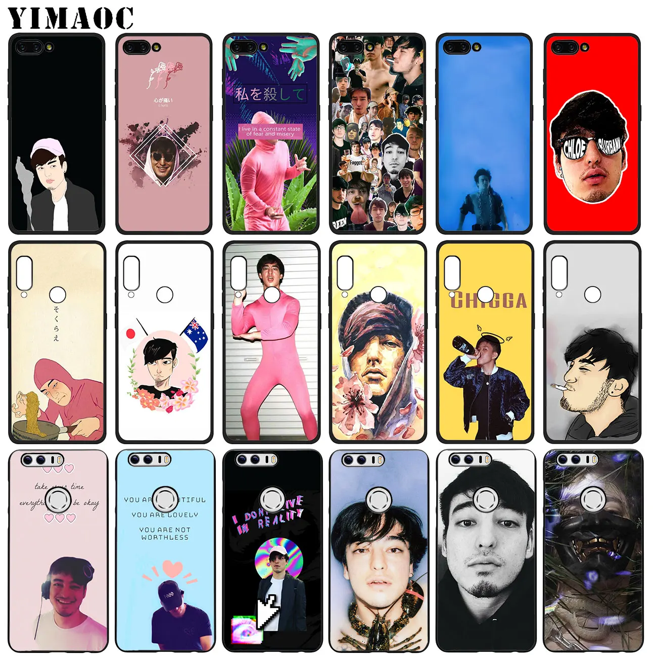 YIMAOC Joji Miller Rapper Мягкий силиконовый чехол для телефона Huawei Honor 20 Pro 8C 8X 8 9 9X 10 Lite 7X 7A