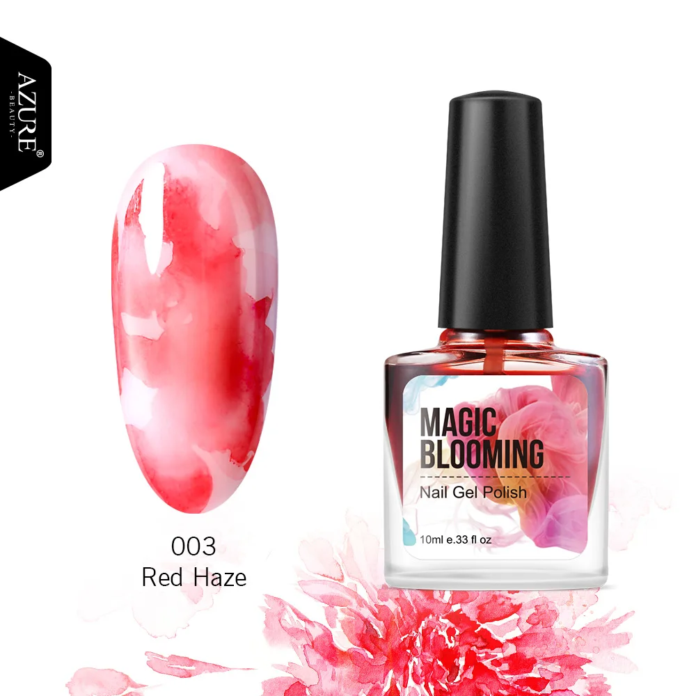 Azure beauty Blossom светодиодный Гель-лак для ногтей, для маникюра, для салона, цветущий УФ-лак для ногтей, долговечный, сделай сам, цветочный узор, гель с рисунком цветения - Цвет: 003