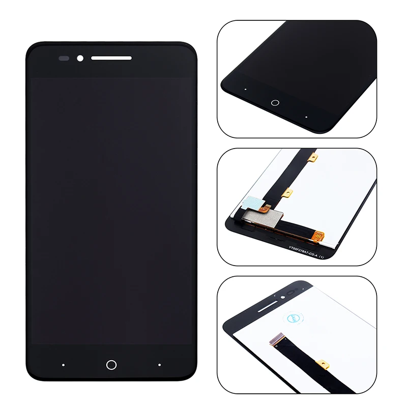 ocolor For ZTE voyage 4S A611 A611T LCD Display and Touch Screen +Tools Mobile Phone Accessories | Мобильные телефоны и