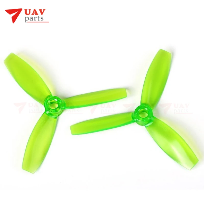 Оптовая продажа 100 пар DYS 3045 3 дюйма 1 отверстие пропеллеры 3-Blade Prop для BX1306 SE1407