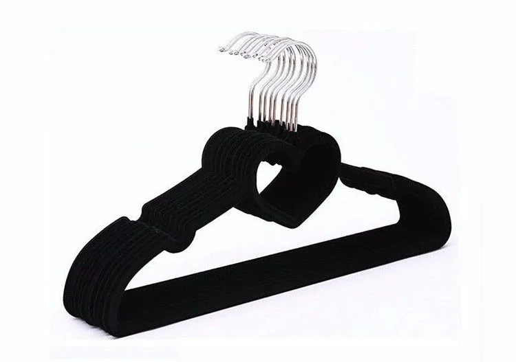 Sorplus стекались Валентина вешалка/вешалка для одежды с пот сердце (24 шт./лот)|clothes