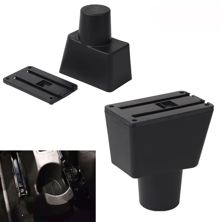 Armrest base Для LADA XRAY подлокотник коробка Лада XRAY Универсальный Автомобильный центральный подлокотник коробка для хранения держатель стакана, пепельница аксессуары для модификации - Название цвета: Armrest base