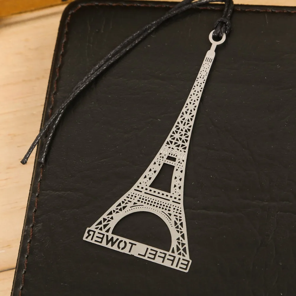 4 шт./лот статуя Эйфелевой башни Лондона Elizabeth металлические маркеры для книг