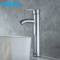 stainless chrome steel single handle single hole basin faucet bathroom sink taps basin deck mounted tap home decor torneira