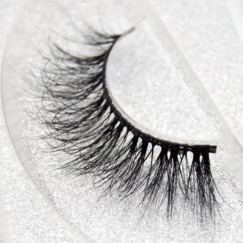 Накладные ресницы ручной крест-накрест грязный Поддельные жестокости
