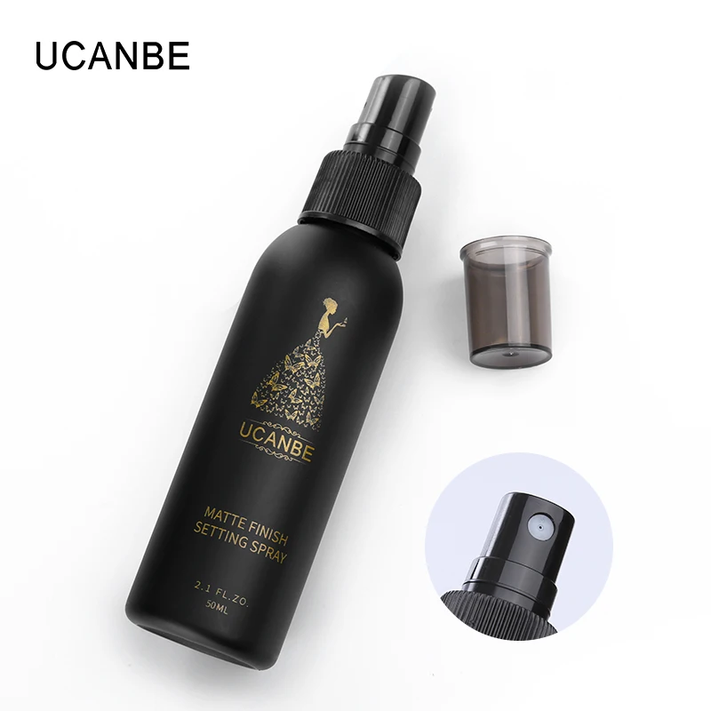 UCANBE Make Up Setting спрей матовая отделка бутылка спрей масло-контроль натуральный длительный фиксация макияж База спрей для основы 50 мл