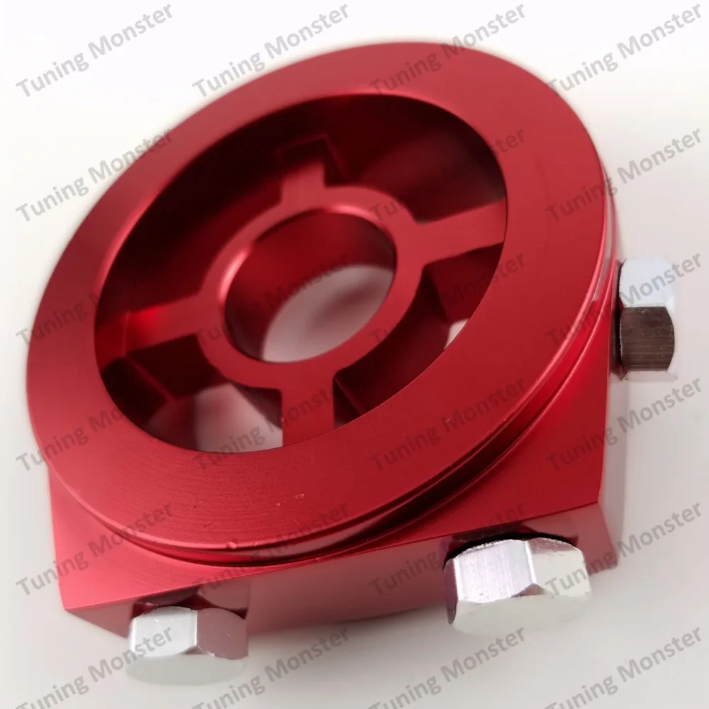 Бесплатная доставка Универсальный алюминиевый масляный фильтр кулер сэндвич