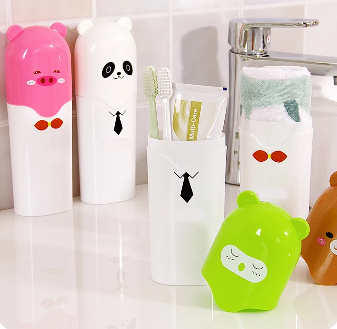 Многофункциональная коробка для зубной пасты пластиковая хранения держатель