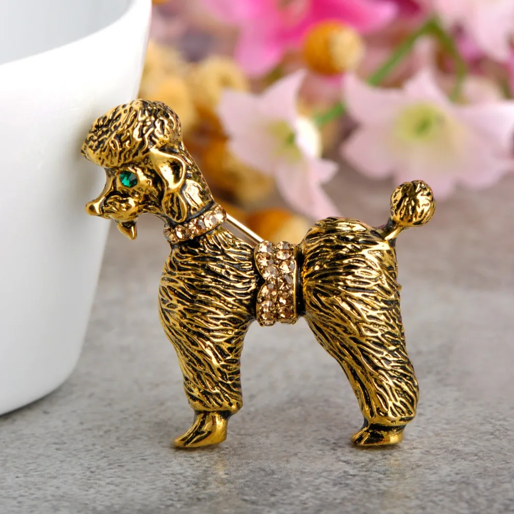 Женская винтажная брошка Funmor с зелеными глазами корсаж для животных подарок на