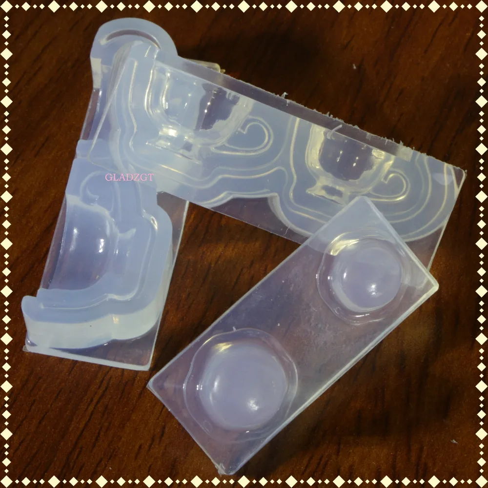 Детская + Материнская форма GLADZGT Прозрачная сделай сам в виде трехмерной чашки