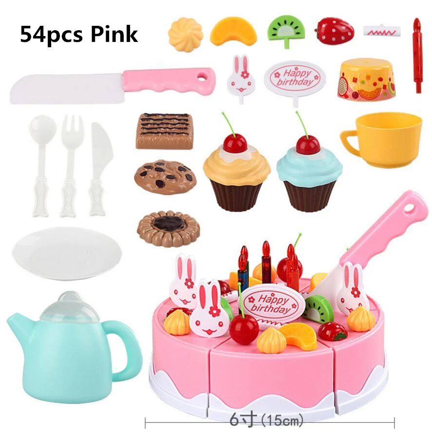 75 шт. детский игрушечный торт &quotсделай сам&quot фрукты крем рождественский подарок