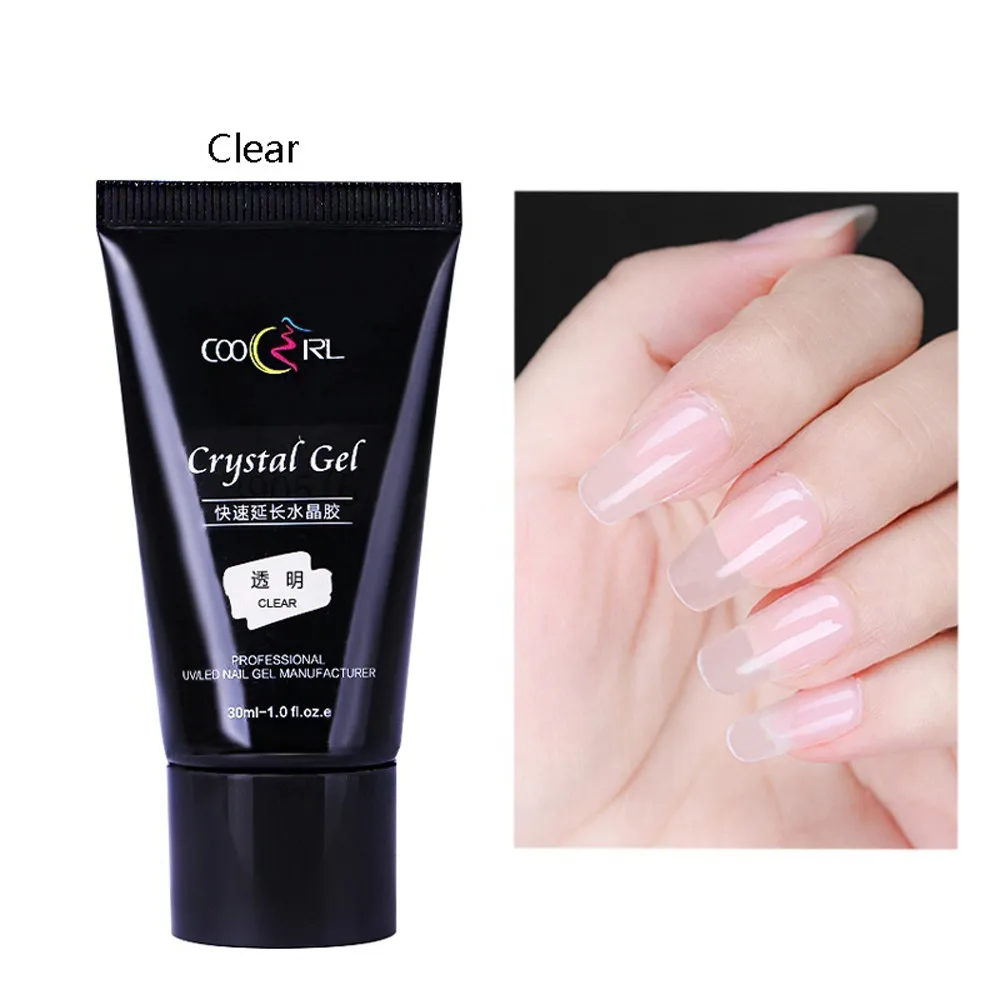 Гель для ногтей быстрого наращивания УФ LED камуфляж Жесткий Желе строитель