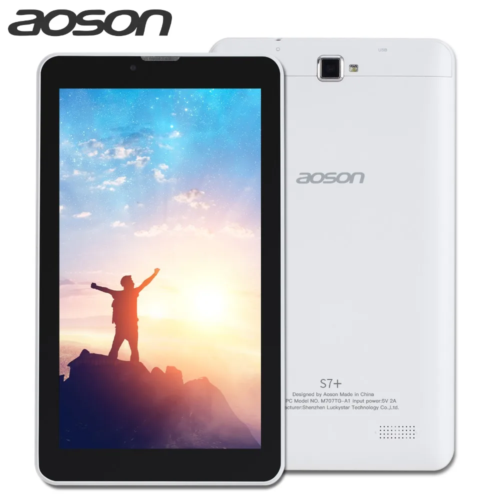Новинка! aoson S7 + 7 дюймов 3G sim карта Android 0 планшеты телефонный звонок планшет ПК