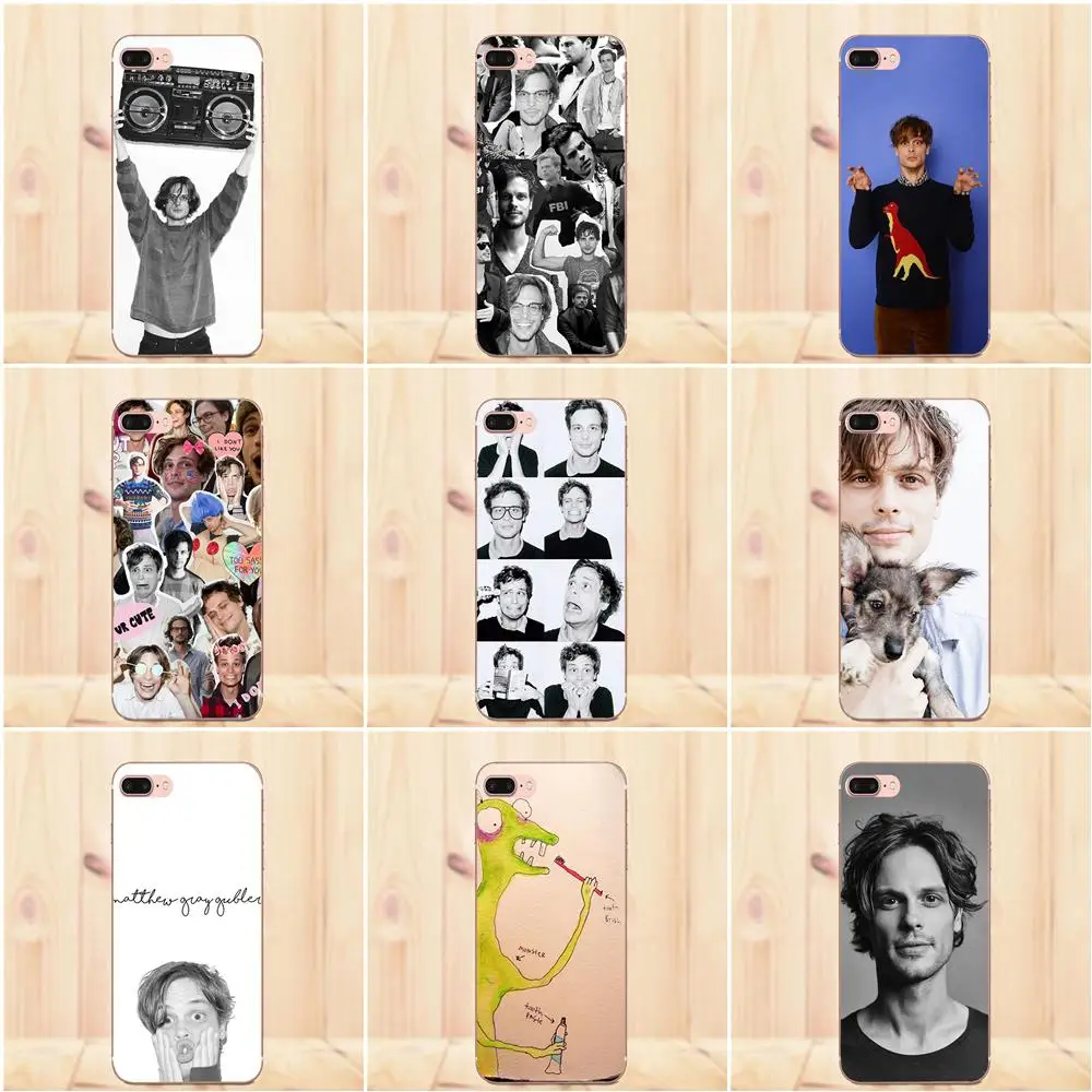 Maerknon Matthew Gray Gubler для Huawei G8 Honor 5C 5X 6 6X 7 8 9 Y5II Mate P7 P8 P9 P10 P20 Lite Plus 2017 TPU опт|Бамперы| |