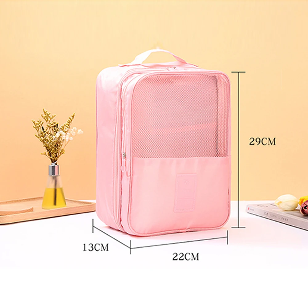 Double Layer Travel Shoes Organizer Bag Tote Pouch Underwear Bra Socks Storage | Дом и сад