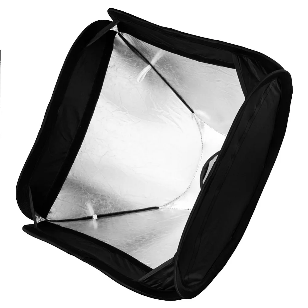 Комплект софтбоксов Neewer 24x24 дюйма/60x60 см для вспышки Speedlite + стойка светильник 9