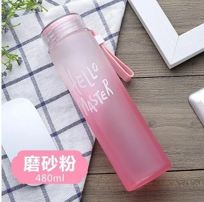 480 мл градиентные цветные стеклянные матовые яркие стаканы для воды питья Лулу