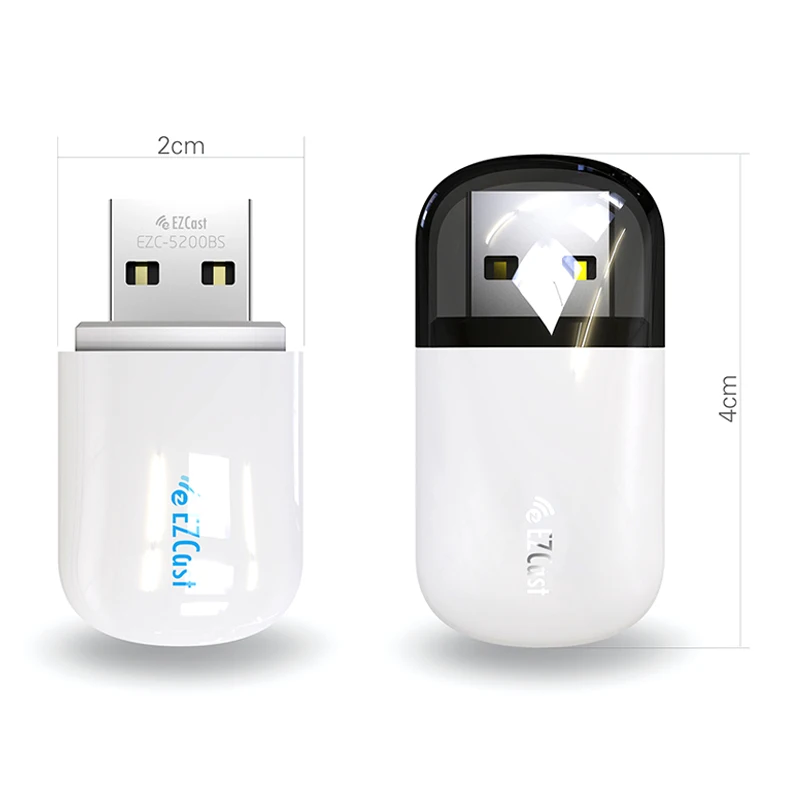 USB 2,0 Беспроводной адаптер 802,11 N Ezcast беспроводной USB wifi адаптер 5G/2,5G Bluetooth 4,2 двухдиапазонный AC 600 Мбит/с 3B12