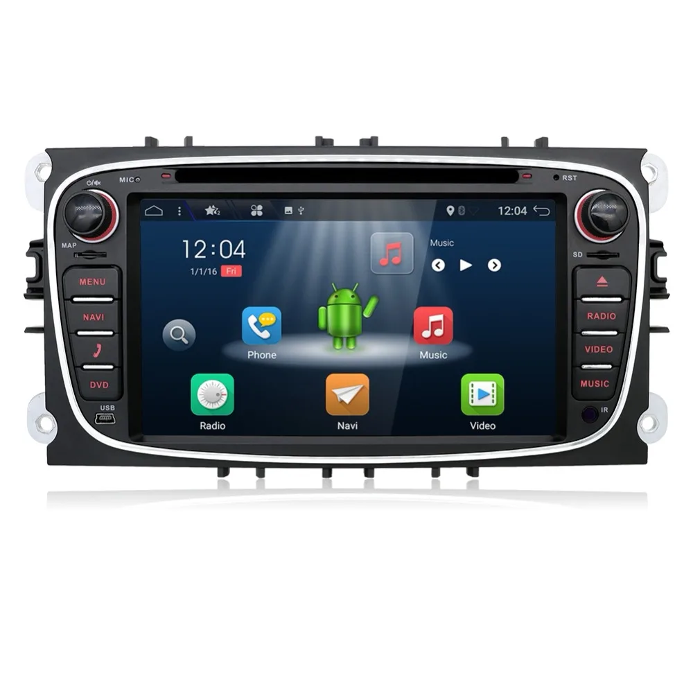 Восьмиядерный Android 8 1 автомобиль DVD gps 2 Din для FORD/Focus/S MAX/Mondeo/C MAX/ galaxy/Kuga