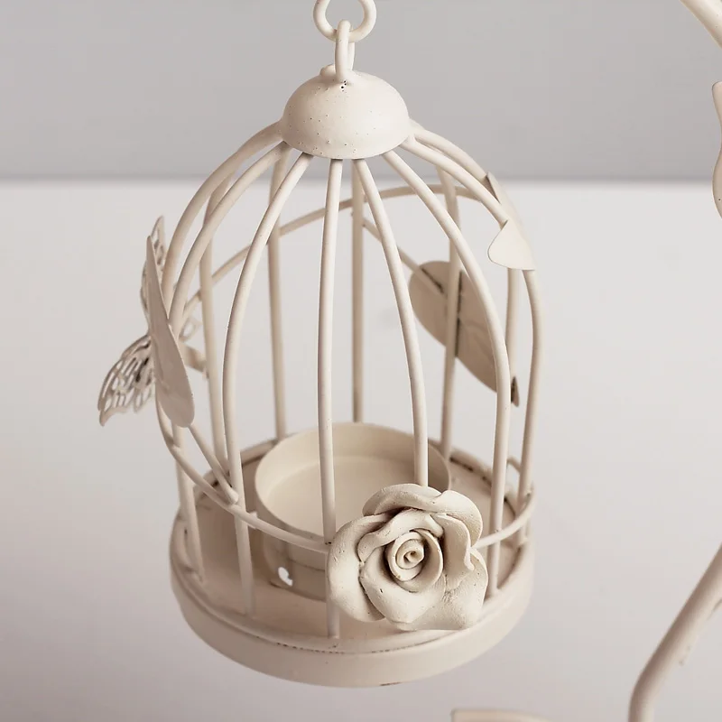 Свадебный подсвечник в виде птичьей клетки|hanging candle holder|candle holder standscandle holders |