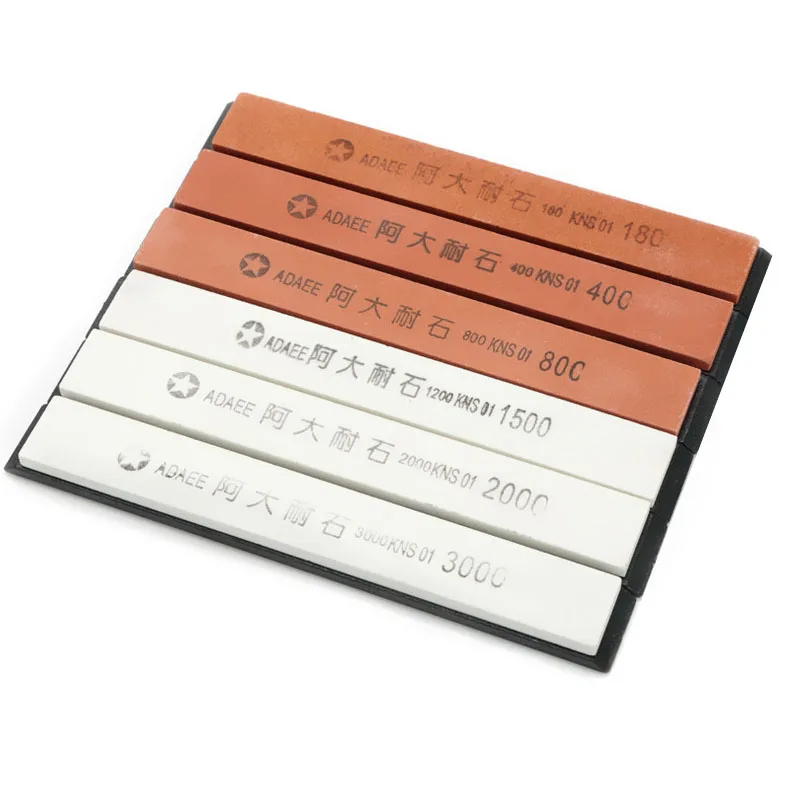 6 шт./компл. точильные камни с фиксированным углом переносная точилка ножей