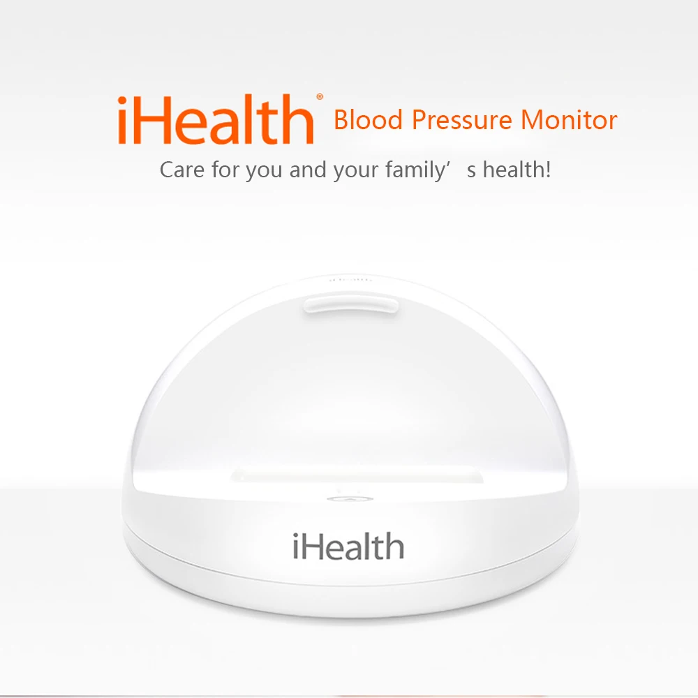 IHealth тонометр верхний монитор артериального давления на руку электронный сфигмоманометр с манжетой IOS/Android для Xiaomi