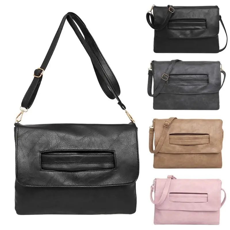 Женская сумка клатч в стиле ретро 2019 из искусственной кожи сумки мессенджеры для