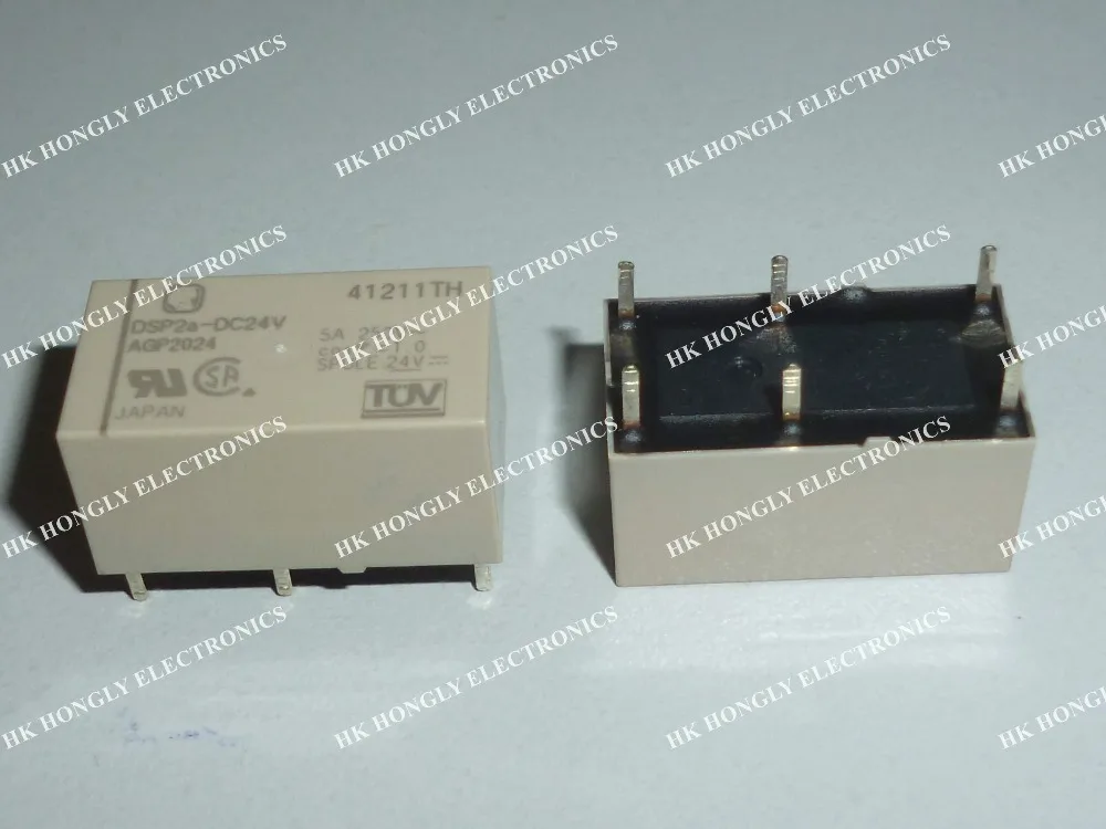10pcs/lot Relay DSP1A-DC24V 4pins DSP2A-DC24V 6 pins 24V | Обустройство дома