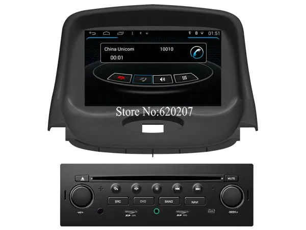 S160 Android 4.4.4 dvd-плеер для Peugeot 206 автомобилей аудио стерео Мультимедиа GPS quad-core |