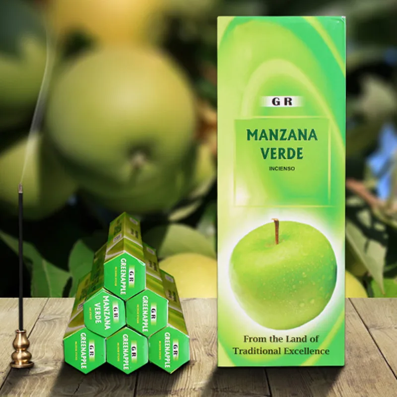 Зеленое яблоко оптовая продажа 6 маленьких коробок индийская палочка