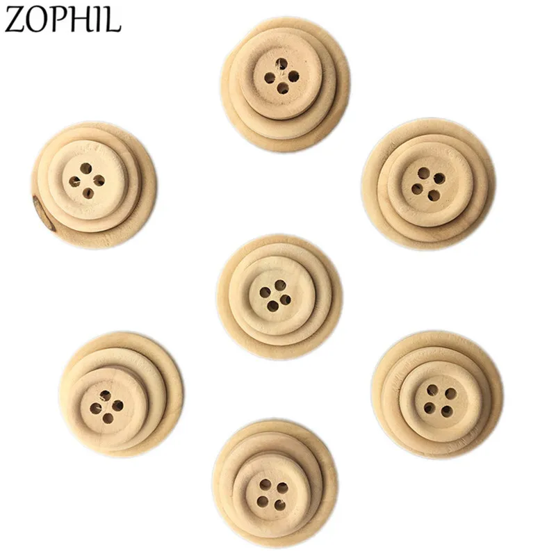ZOPHIL 50 шт. разные размеры основной цвет Круглый модная рубашка пуговицы
