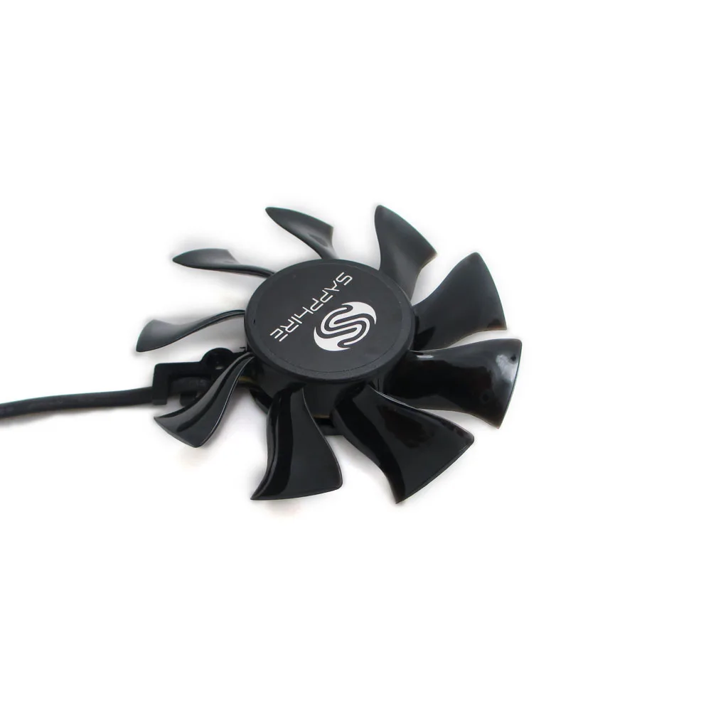 75 мм 4 провода 4pin FD8015U12D GPU VGA Cooler Вентилятор в качестве замены для сапфир HD4860 HD6850 HD5850 HD4870 охлаждение для видеокарты