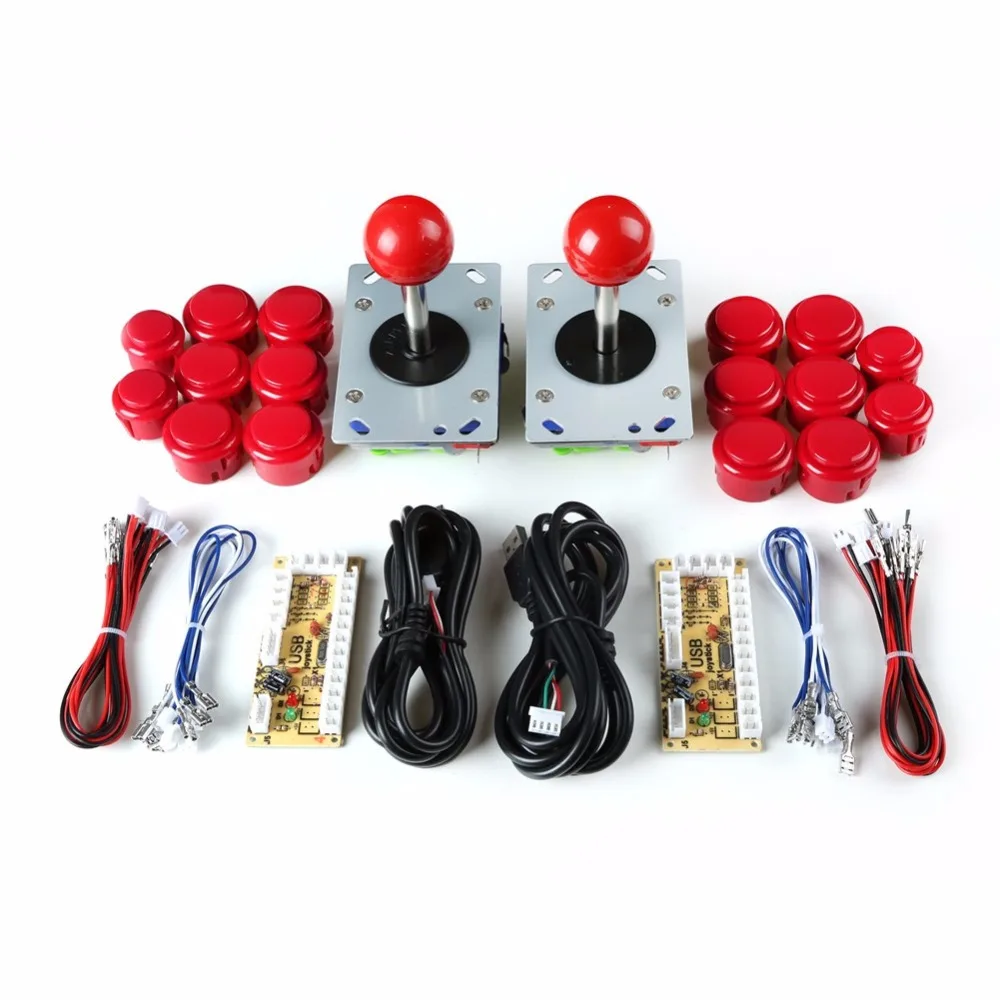 2 набора запчастей для аркадных игр сделай сам JAMMA MAME и RetroPie: USB кодировщик с