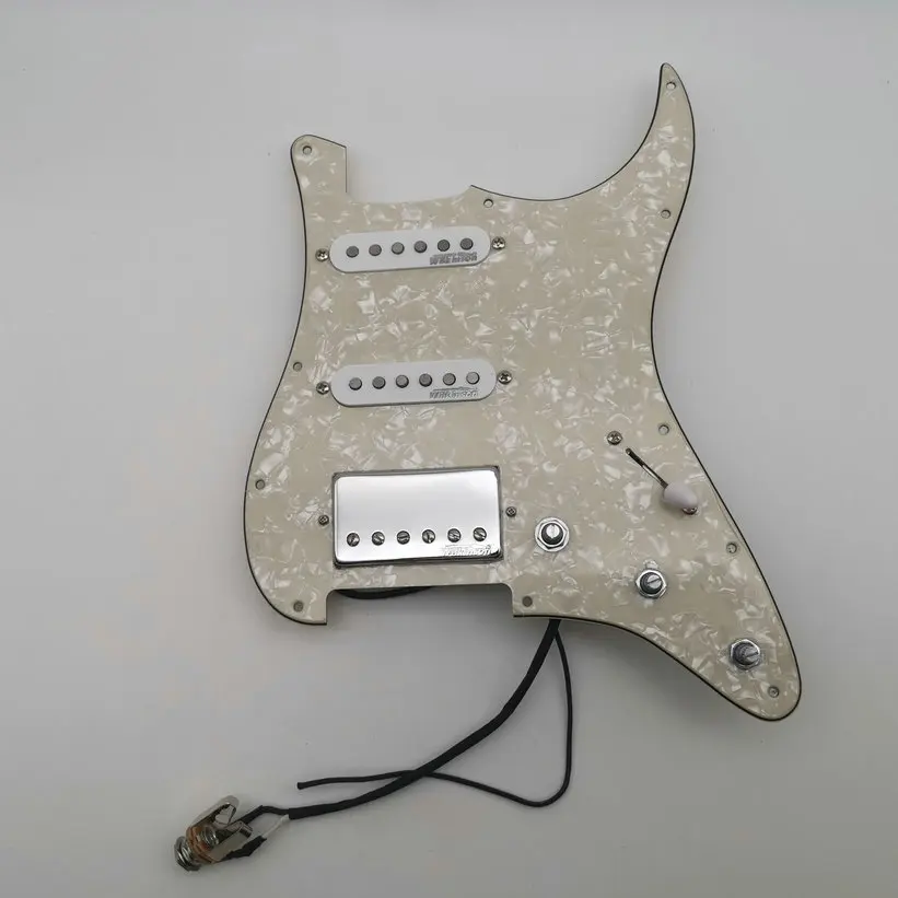 Wilkinson SSH Alnico Одиночная катушка пикапа Pickguard электропроводка подходит для гитара