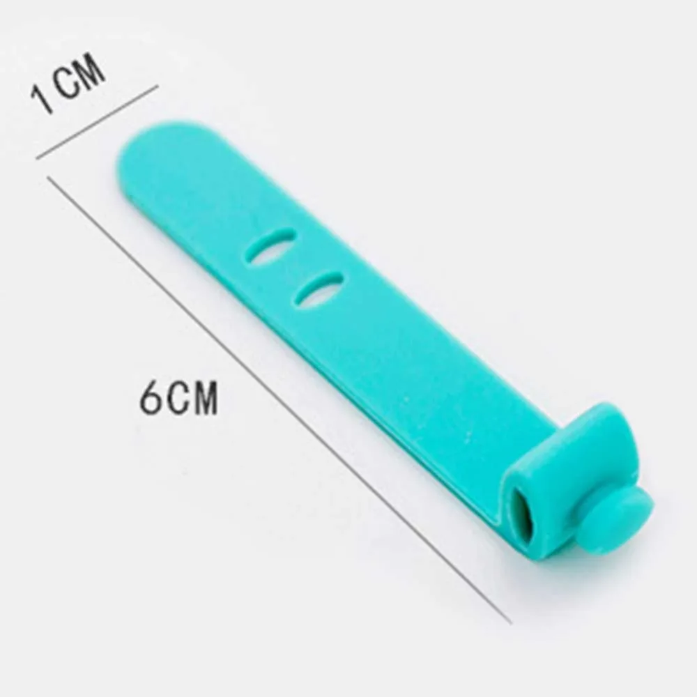 4 шт. Мягкие силиконовые магнитный Кабельный организатор шнур для ключей провода