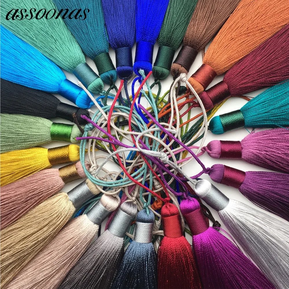 assoonas L89/jewelry accessories/accessory parts/jewelry findings components/Silk Tassel/tassel/embellishments/ewelry making | Украшения и