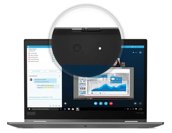 Lenovo Elite Laptop 2-in-1 Notebook PC ThinkPad X390 Yoga With 13.3 Inch FHD Touch Screen 360° Flip i7 i5 CPU 8GB Ram