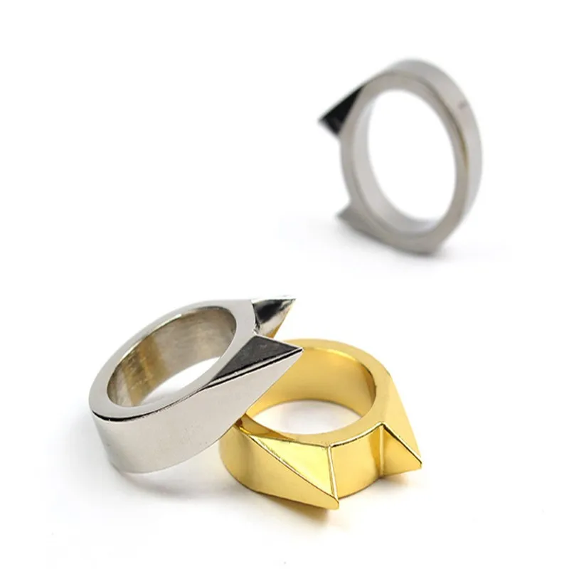 Новое Портативное аварийное защитное кольцо с кошачьими ушками и одним пальцем