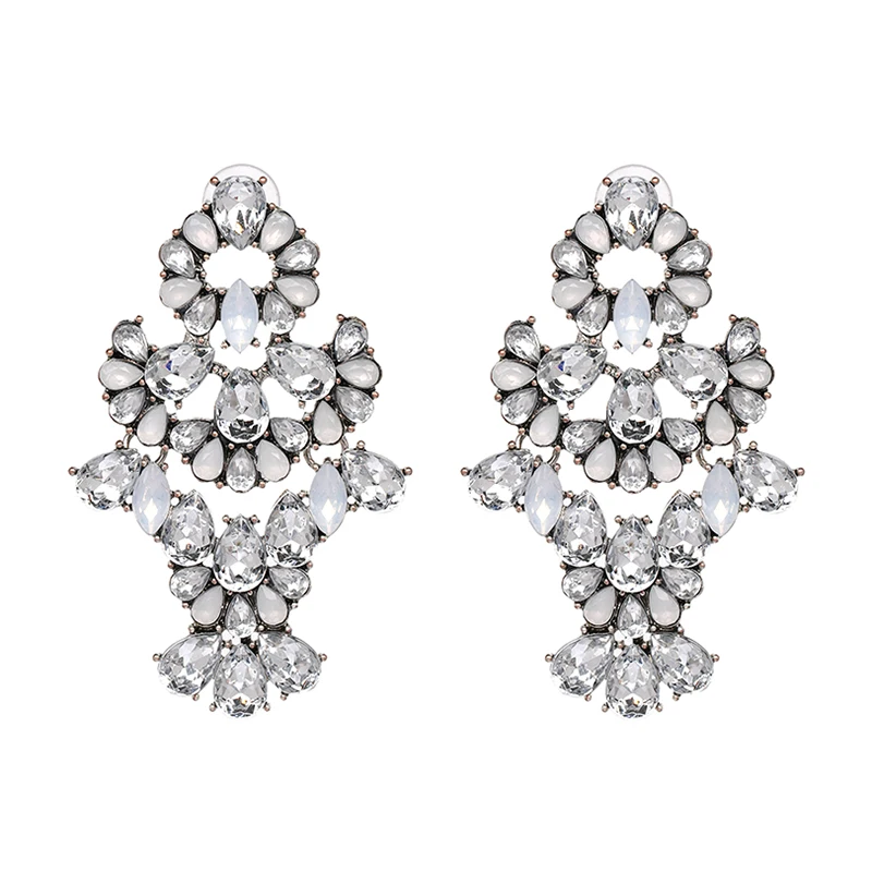 Ювелирные изделия с кристаллами новый дизайн висячие серьги для женщин