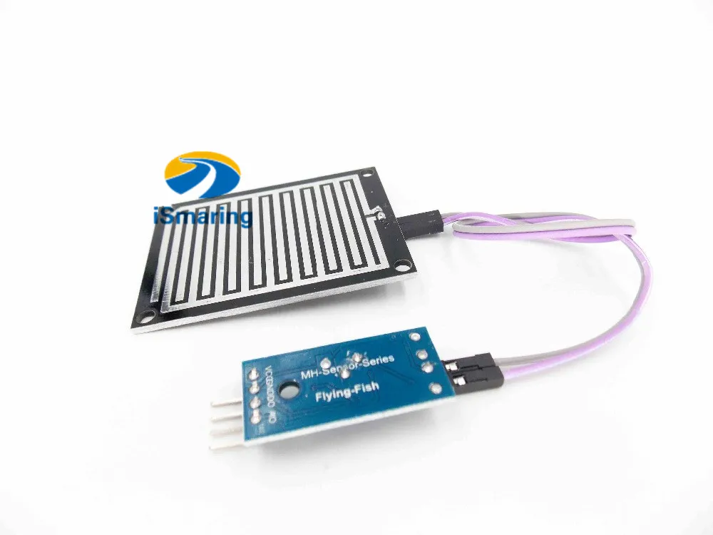 Официальный iSmaring сенсор модуль обнаружения капель воды Raspberry PiDiy RC игрушечный