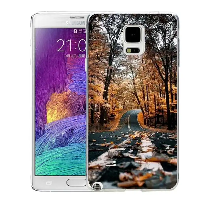 Qmswei мягкий чехол для телефона из ТПУ samsung Note5 S8 s6 s7 edge s4 s5 s3 C5 C9 note3 note4 S9plus Флора Луна