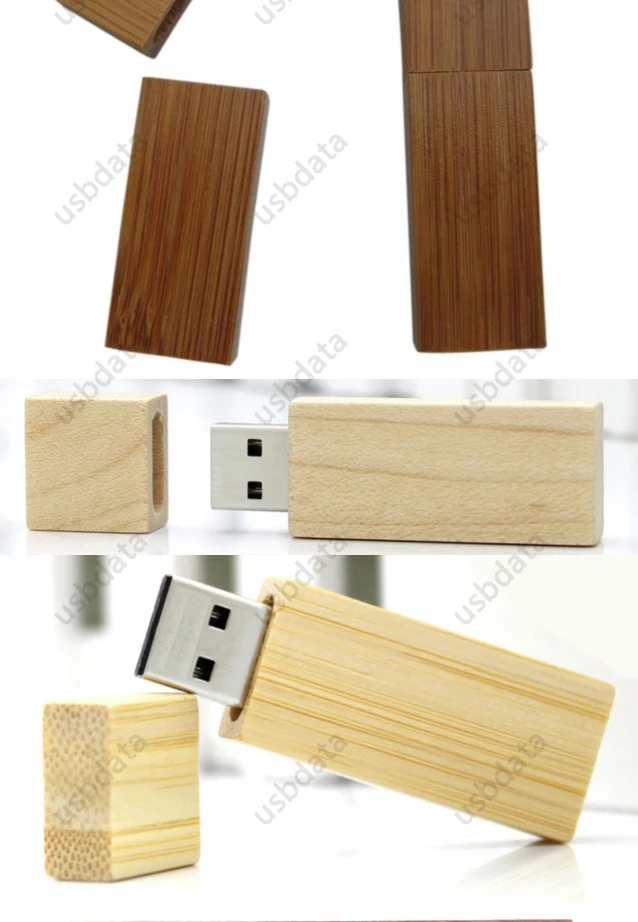Высокое Качество Деревянный прямоугольник 8 ГБ/16 ГБ/32 ГБ/64 Гб USB 3,0 флеш-накопитель деревянный USB флеш-накопитель 16 ГБ 1 ТБ 2 ТБ 128 ГБ