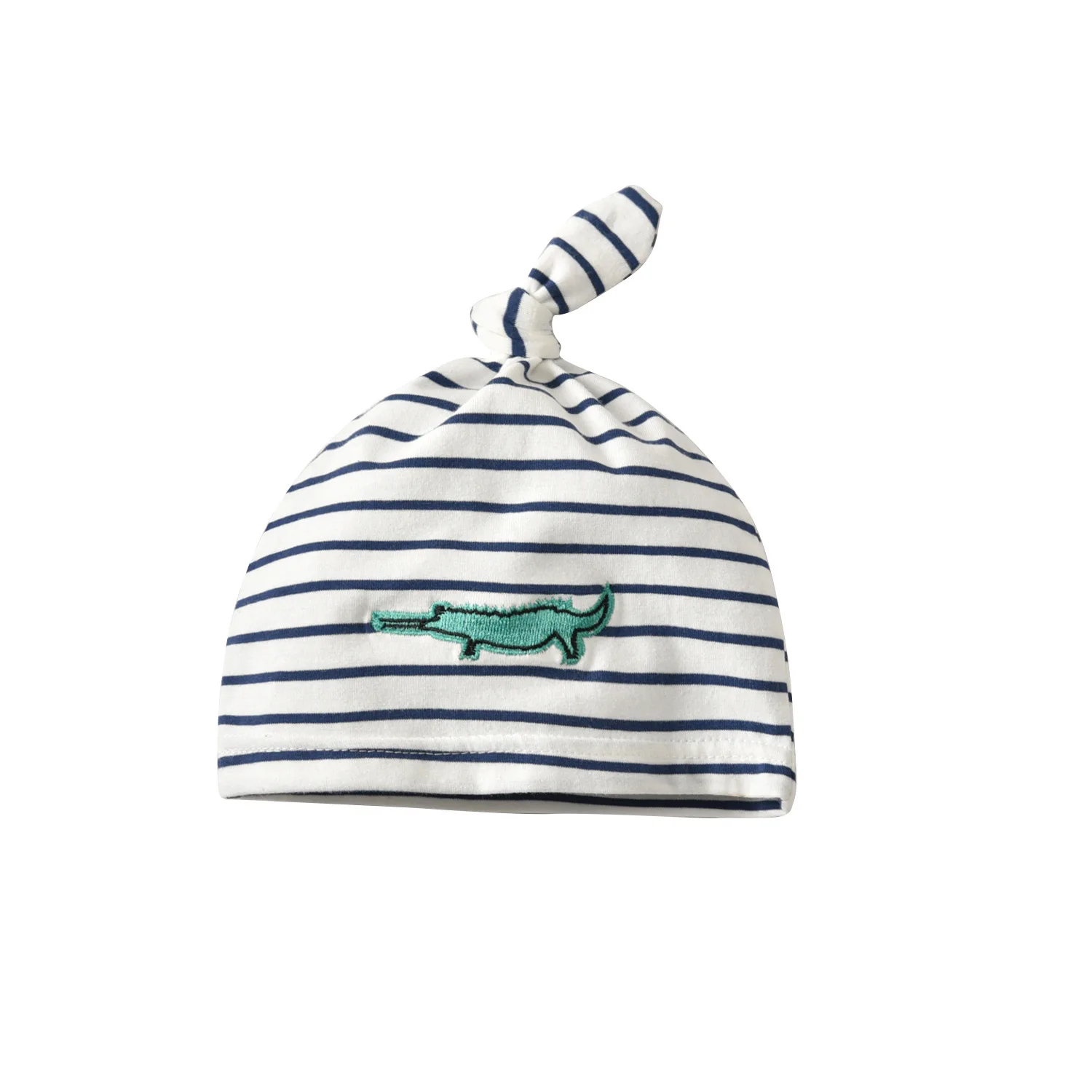 19B052 Children's set European and American boy tie round collar T-shirt striped strap hat gentleman three-piece |