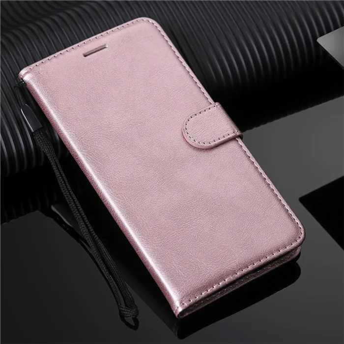Розовый Для samsung Galaxy J2 Core телефон Etui on для Fundas samsung J2 Core J260 SM-J260F чехол роскошный Флип кожаный бумажник чехол - Цвет: Розовый