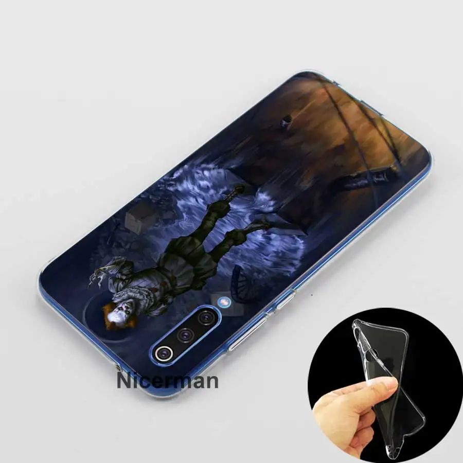 Джокера клоун ужас чехол для телефона чехол-накладка для Redmi Note 7 фотоаппаратов моментальной печати 7S 5 6 Redmi K20 Pro 6 6A 7A 5 Plus 4X S2 Y3 GO силиконовый TPU чехол Fundas